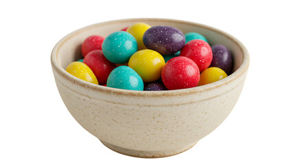 Colorful Candy Bowl Assorted Sweet Treats and Decorative Ceramic Container