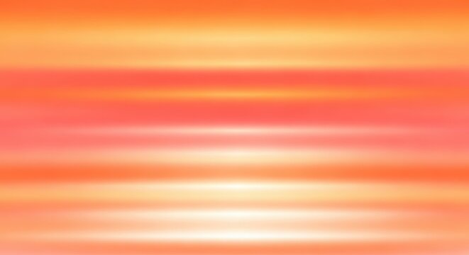 Abstract horizontal stripes of warm orange and yellow hues create a soft, blurred background with a gentle gradient effect, evoking a sense of calm and warmth