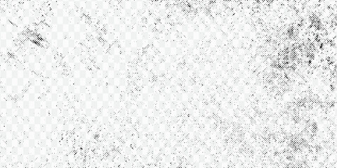 Trendy halftone grunge urban texture vector.