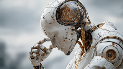 robot look like human
