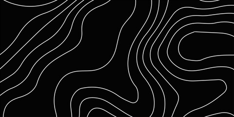 Abstract black and white seamless pattern texture with spiral lines design vector illustration art wave shape style decoration backdrop