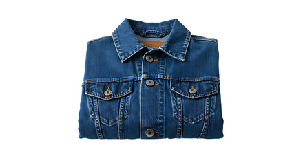 Folded Denim Jacket A Classic Style