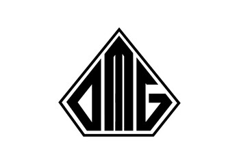 DMG Custom Monogram Logo Design.