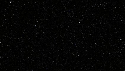 Fototapeta premium Captivating starry night scene showcasing a dense array of luminous points of light against the profound blackness of space, evoking wonder and exploration