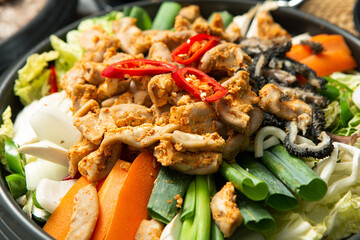 Gopchang-jeongol,  Beef Tripe Hot Pot