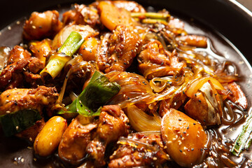 Braised Spicy Chicken with Vegetables