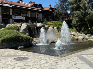 fountain in the park