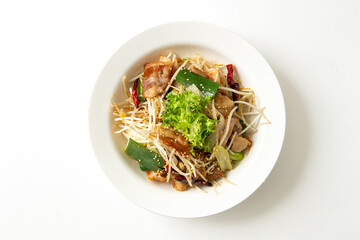 stir fried meat with vegetables