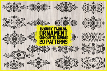 20 Royal Decorative Patterns 🌸👑