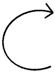 Arrow right left up down Icon Cute line