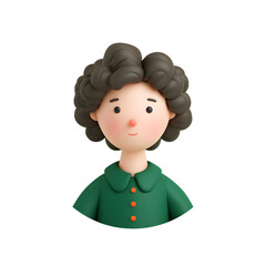 moms, PNG,isolated,no background,assets,3d,clay,render,illustration,toycore