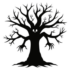 tree silhouette vector