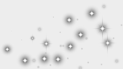 Bright White Sparkle and Shine Overlay Effect with Transparent Background, Isolated Camera Flare and Glowing Bokeh Lens Light