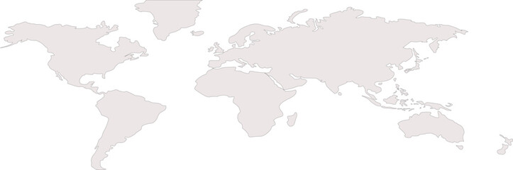 Fototapeta premium world map 3d