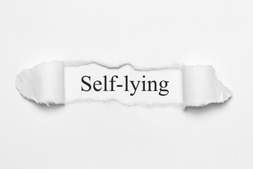 Self-lying