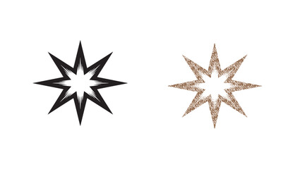 vector illustration of a star. EPS 10