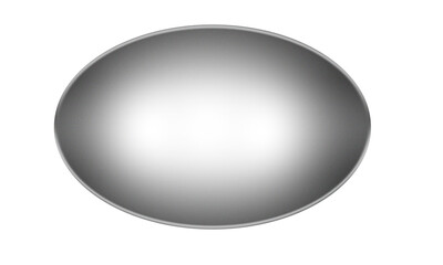 Soft oval shadow PNG, realistic light vignette effect, transparent background shading overlay for photo design