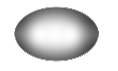 Soft oval shadow PNG, realistic light vignette effect, transparent background shading overlay for photo design