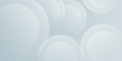 minimalist banner background, silver and white gradations,soft color,memphis,circle pattern,vector illustration eps10