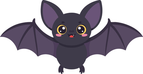 Cute Bat Vector