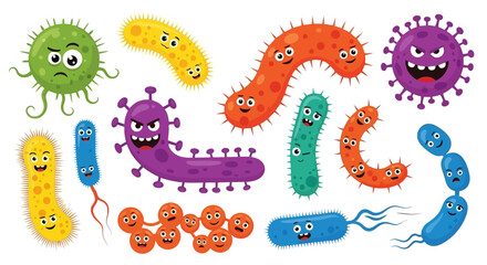 A cheerful cartoon sun with a smiling face peeks out from behind fluffy white clouds in a bright blue sky, with several white birds flying around.