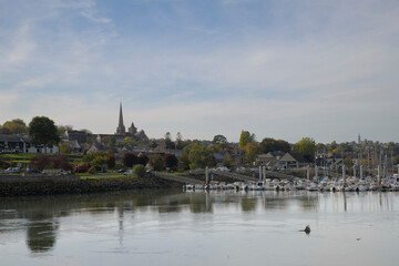 Paysage de Tréguier, petite cité de caractère - Bretagne France