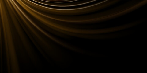 Dark shiny steel stripes. Metallic wavy background. 3d rendering. vector ilustration