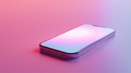 Close-up shot highlights a sleek NFC payment device set against a colorful background. This modern technology illustrates convenience in contactless transactions