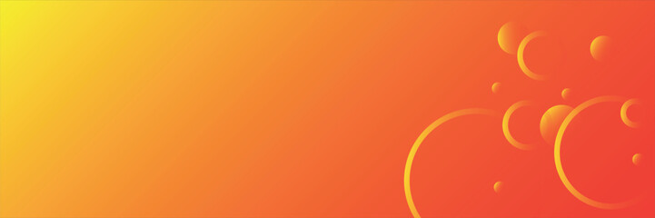 abstract orange circular background. Dynamic sound wave. Design element. Vector illustration