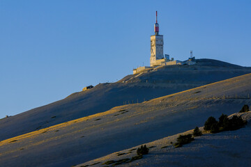 Sunset at the Ionic Mont Ventoux, Provence, France, Europe