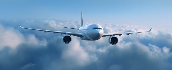 Obraz premium Airline operators navigate risk storms to keep passenger safety flying high worldwide