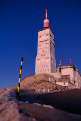 Sunset at the Ionic Mont Ventoux, Provence, France, Europe