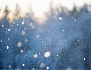 Soft Falling Snow Texture