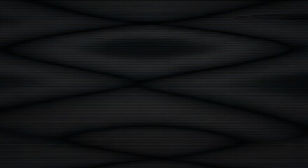 Fototapeta premium Abstract Dark Geometric Pattern with Horizontal Lines and Diamond Shapes
