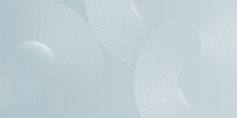 Fototapeta premium Elegant, faint texture of subtle radial and concentric lines on a smooth, light surface. Clean, blank space for text or overlay. Features a gentle gradient and soft, calming aesthetic.