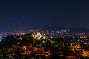night view of the city