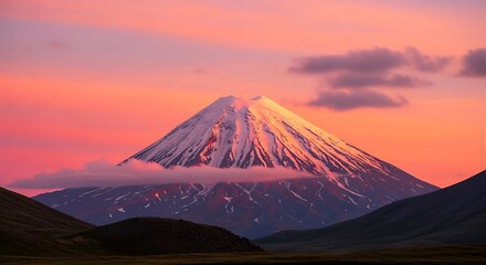 Mount Fuji at Dawn - A Majestic Peak in Japan.