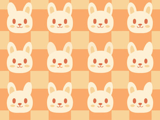 Fototapeta premium easter bunny set