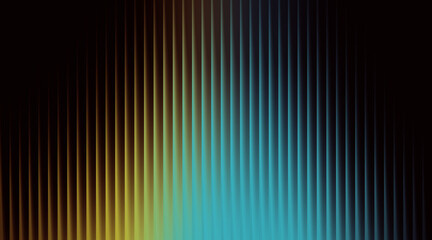 Abstract Vertical Lines with Gradient of Yellow Orange and Teal Blue background texture