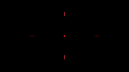 Vibrant Video Objects for Creative Projects The sniper is aiming to kill the enemy through the scope Sniper Scope Night Vision Overlay Loop On Alpha - Powered by Adobe