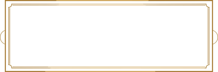 Ornate decorative rectangular frame, elegant border design, vintage invitation background, classical scrollwork ornament, stylish outline art, cad drawing flat vector illustration