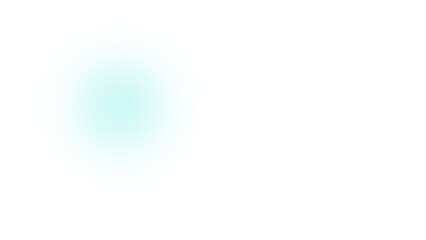 Soft Cyan Light Effect Overlay on Transparent Background with Subtle Bright Glow and Minimalist Lens Flare Element