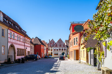 Fototapeta premium Altstadt, Iphofen, Bayern, Deutschland 