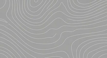 Abstract Topographic Contour Lines Pattern Background Digital Art