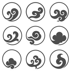 Abstract Cloud Symbols