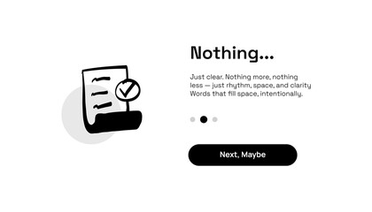 Hand-Drawn Document Illustration &mdash; UI Elements
