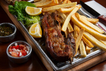 parrillada argentina completa para compartir