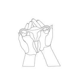 hand drawn vector illustration of a girl