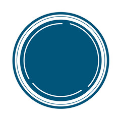 Rainbow Colourful circle logo frame Border 