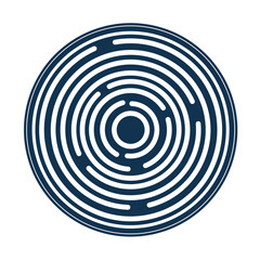 Rainbow Colourful circle logo frame Border 